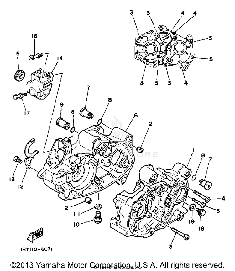 Crankcase Schematic