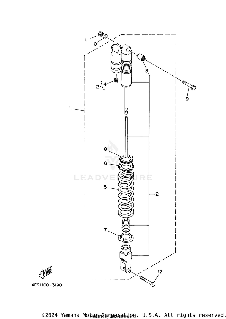Rear Suspension Schematic