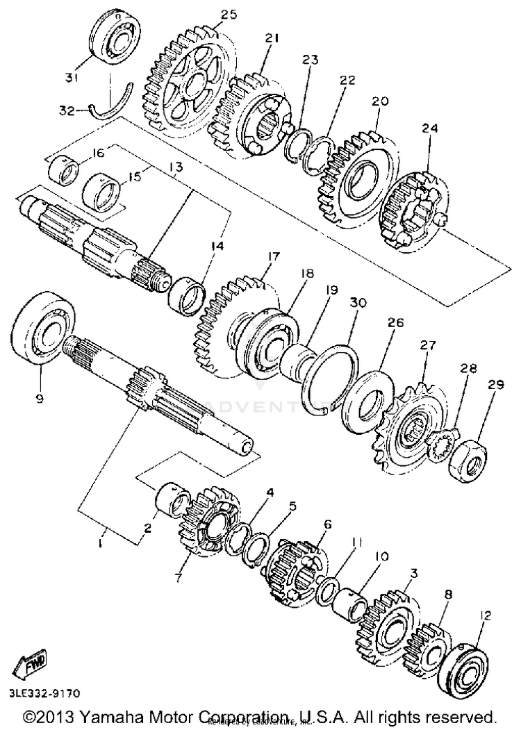 Transmission Schematic