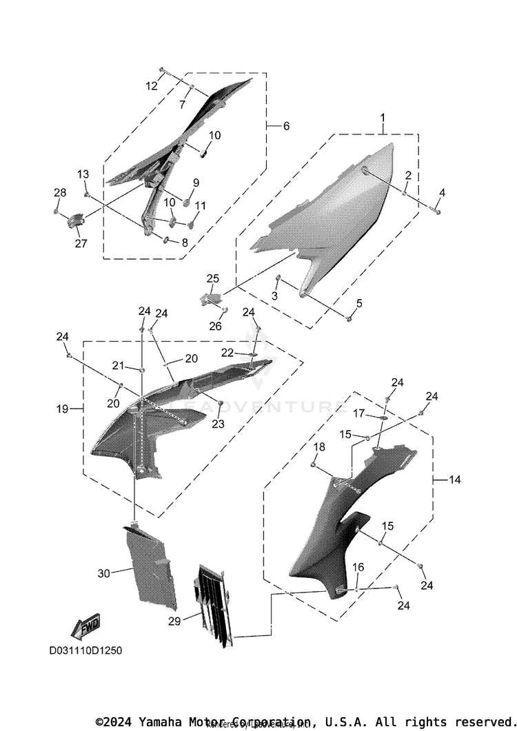 Side Cover Schematic
