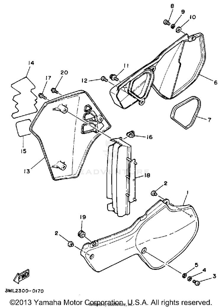 Side Cover Schematic