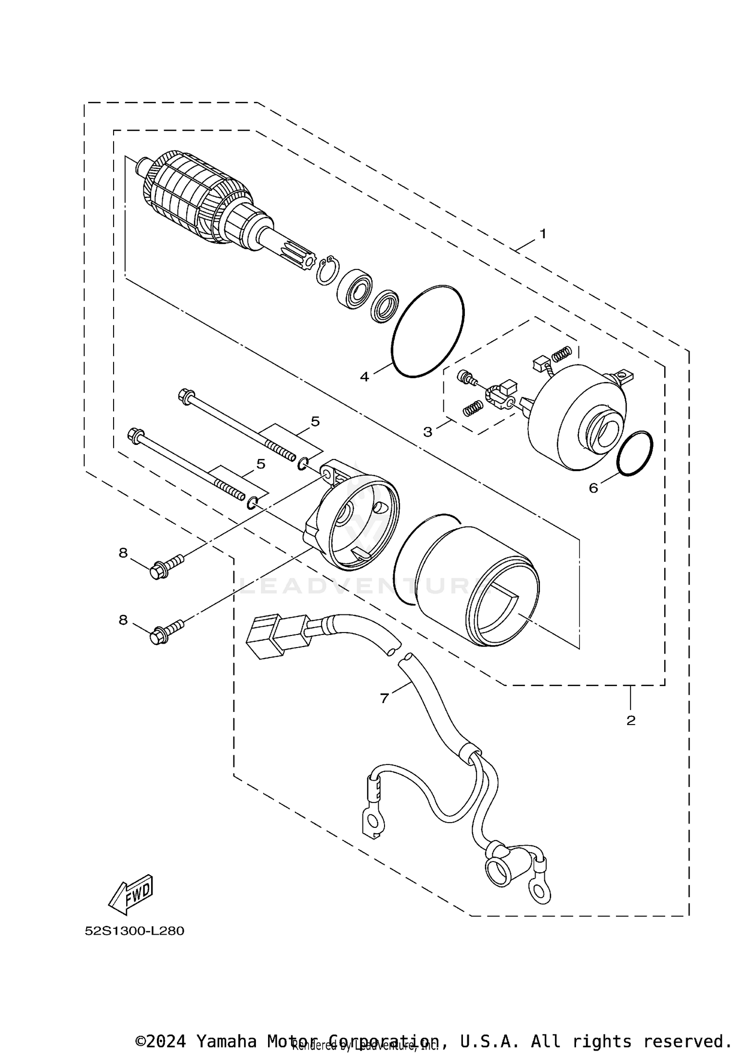 STARTING MOTOR