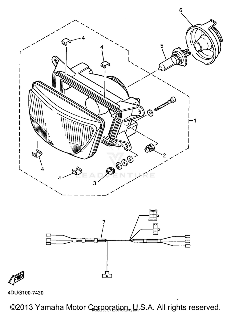 Headlight Schematic
