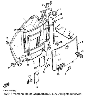 Leg Shield Schematic