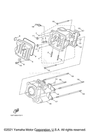 Cylinder Head Schematic