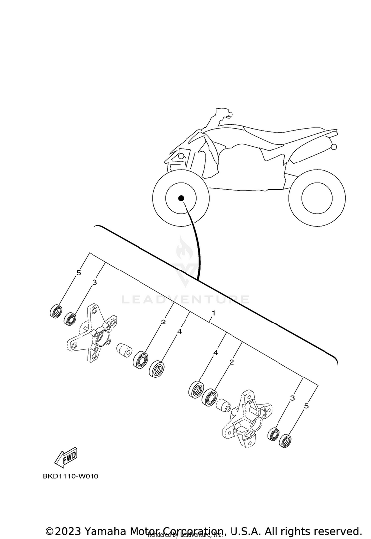 2 Maintenance Parts Kit Schematic
