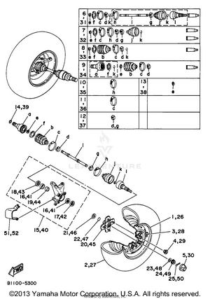 Front Wheel Schematic
