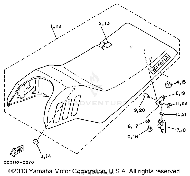 Seat Schematic