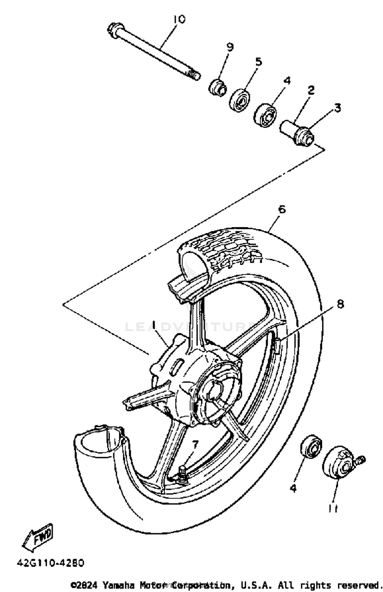 Front Wheel Xv700n Nc Schematic