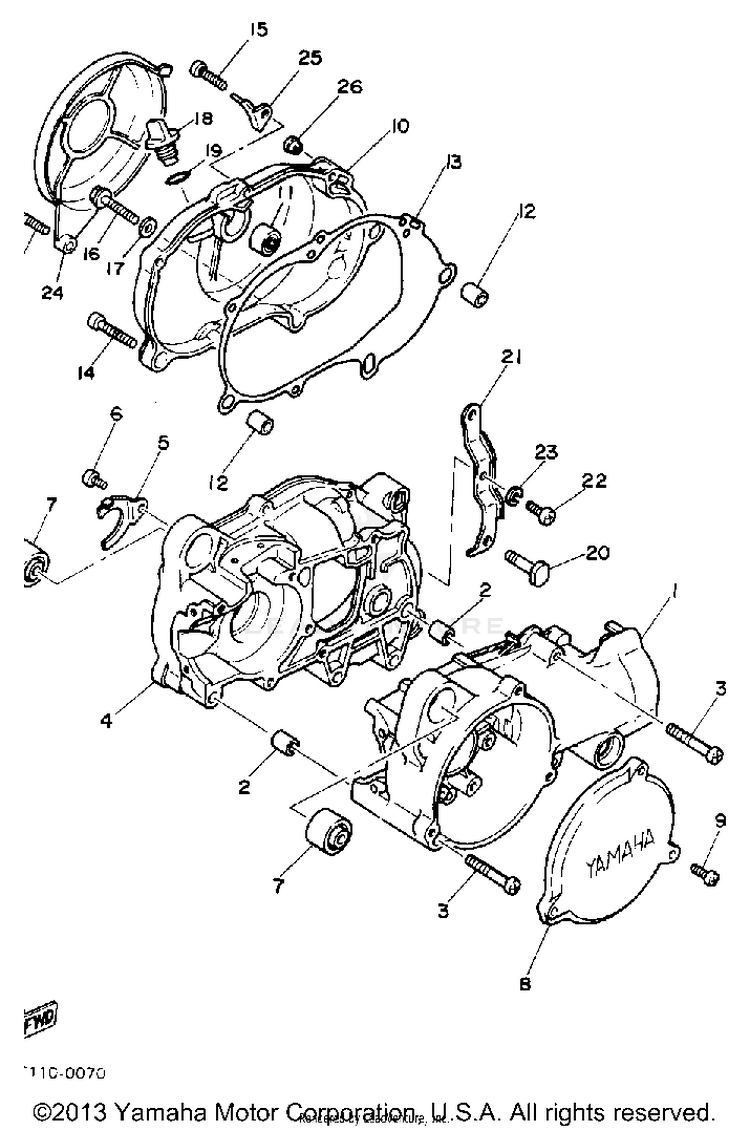 Crankcase Schematic