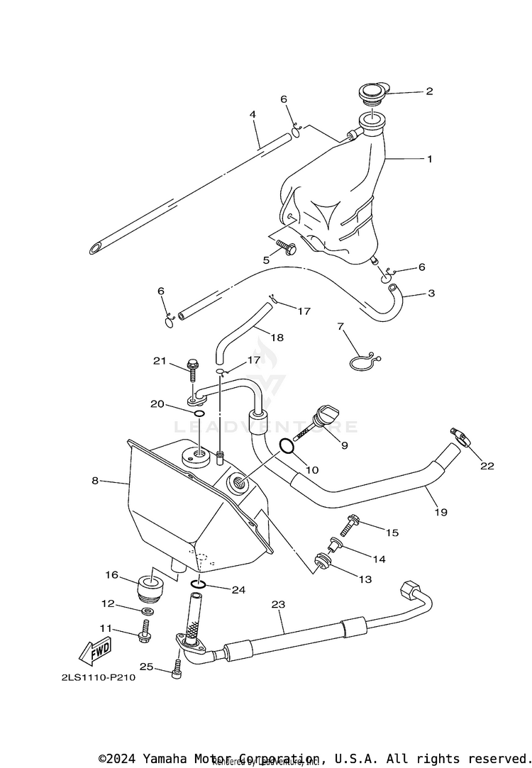 Oil Tank Schematic