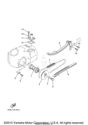 Camshaft Chain Schematic