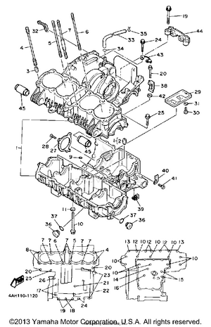 Crankcase Schematic