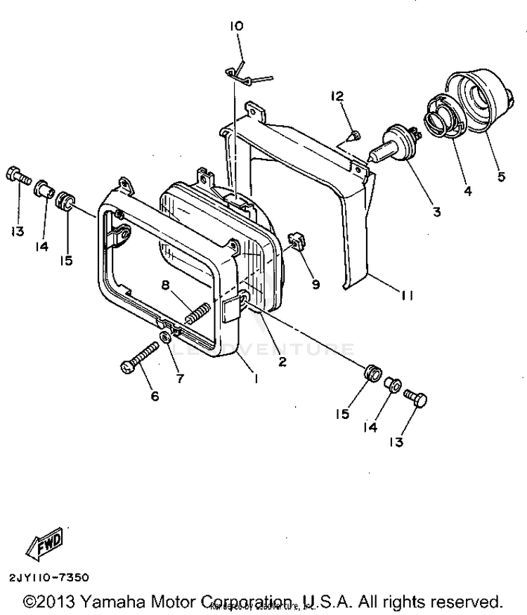 Headlight Schematic