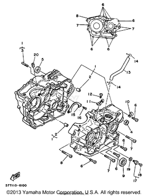 Crankcase Schematic