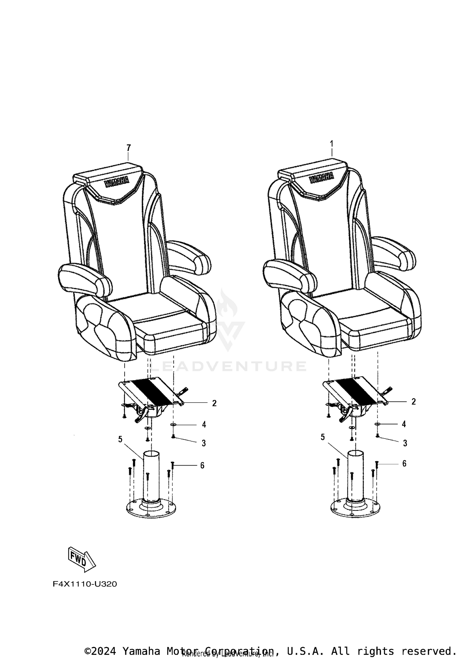 SWIVEL SEAT