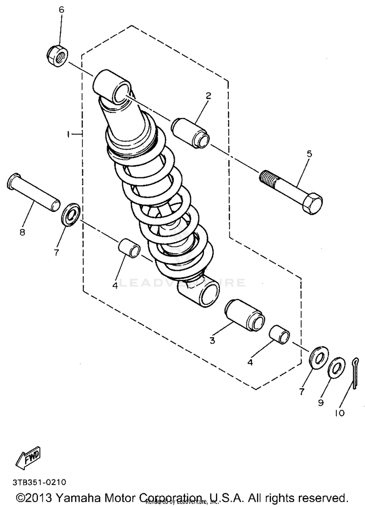 Rear Suspension Schematic