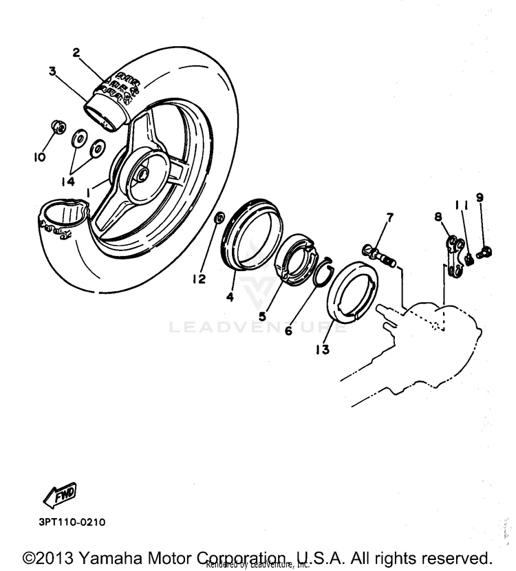 Rear Wheel Schematic