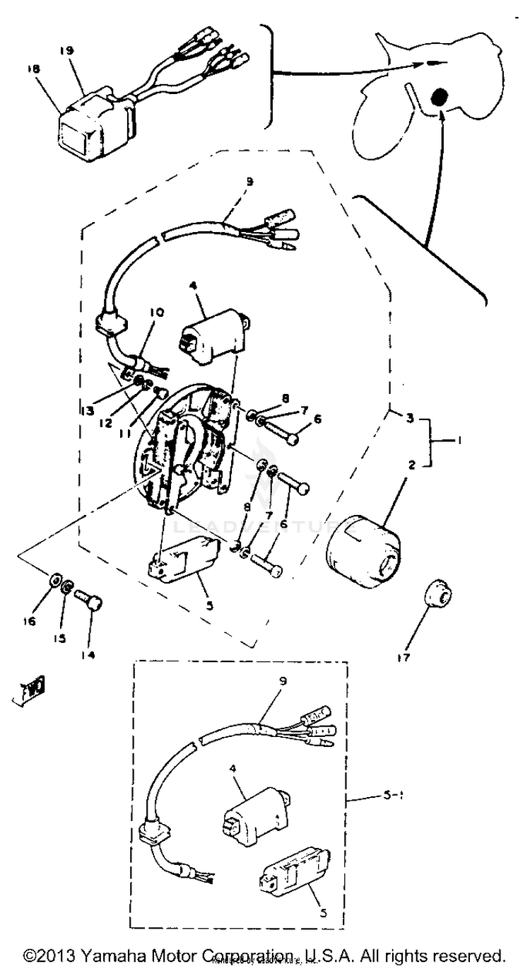 C D I Magneto Yz80g H Schematic