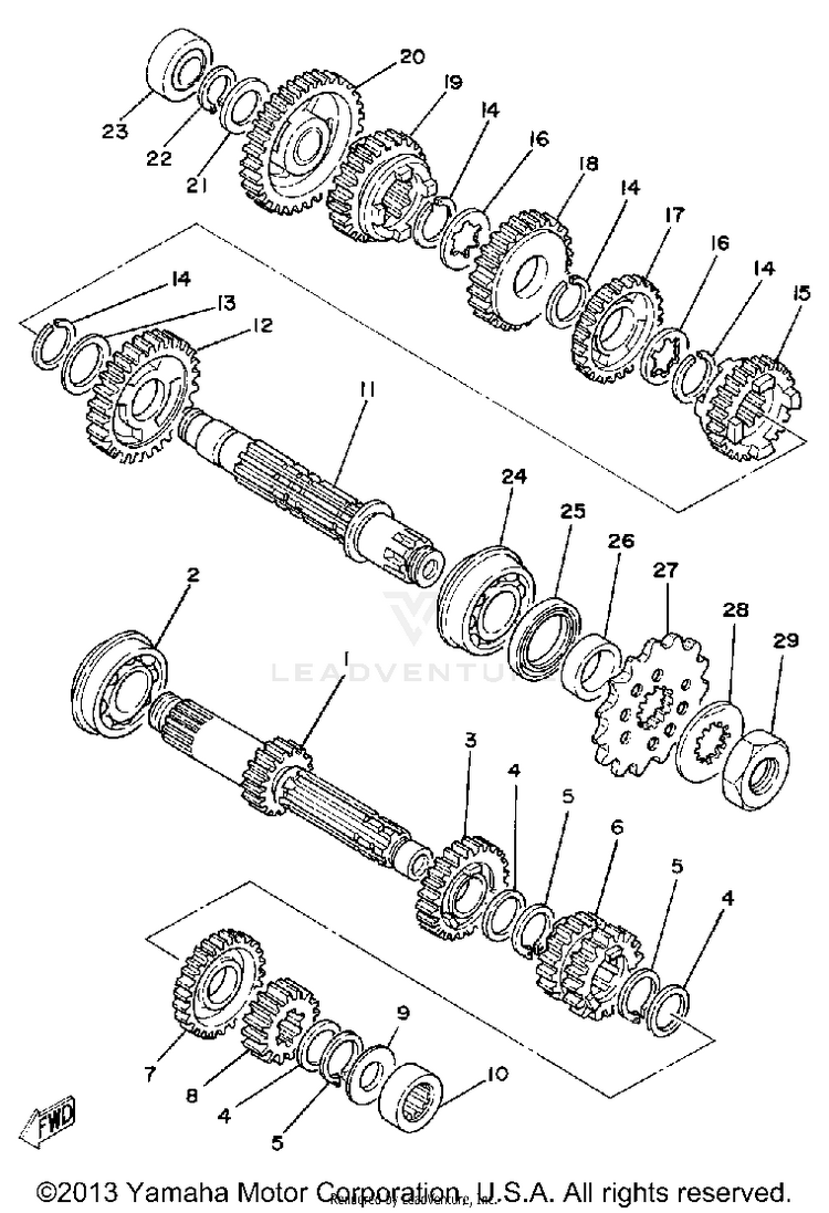 Transmission Schematic