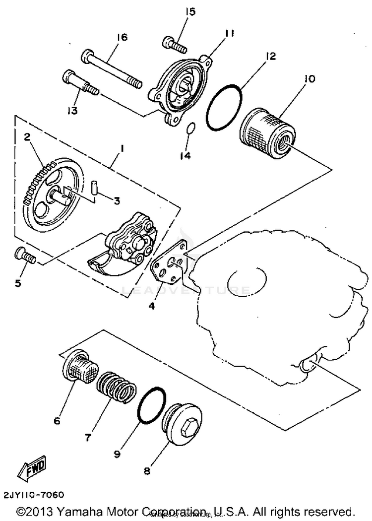 Oil Pump Schematic