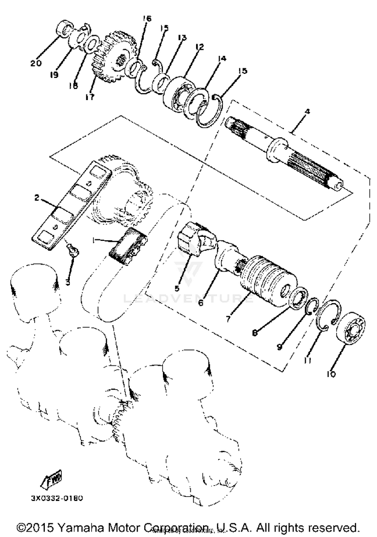 Primary Shaft Chain Schematic