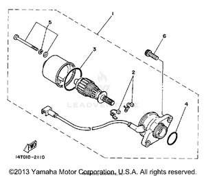Starting Motor Schematic