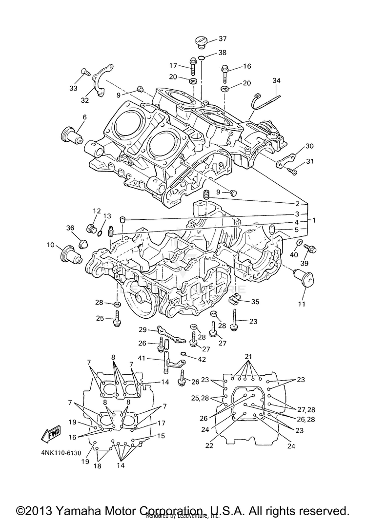 Crankcase Schematic