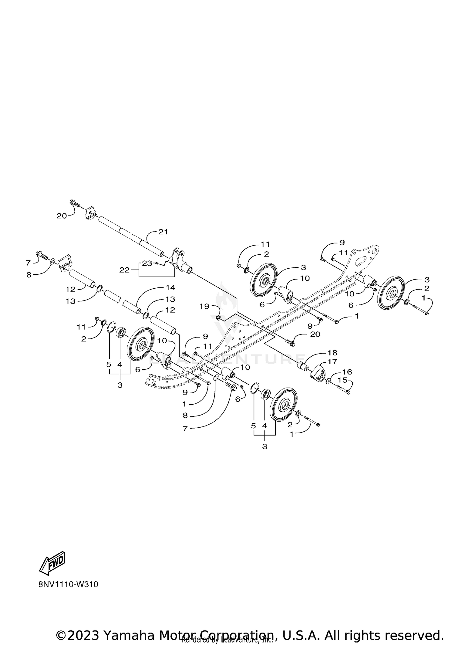 TRACK SUSPENSION 2
