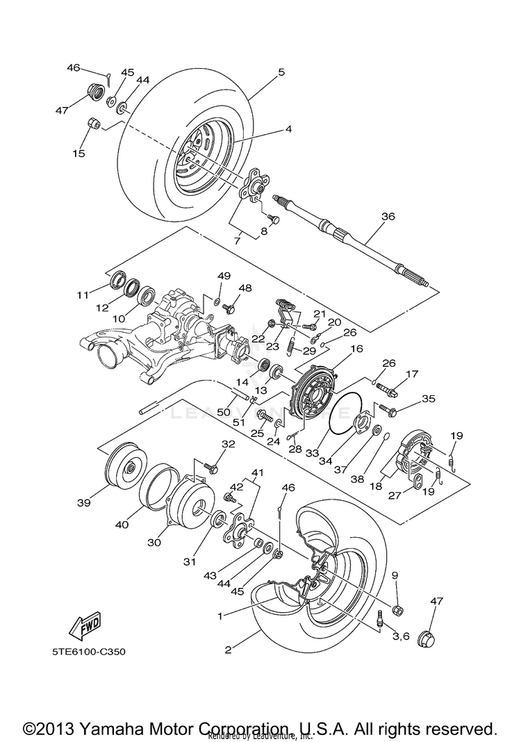 Rear Wheel Schematic