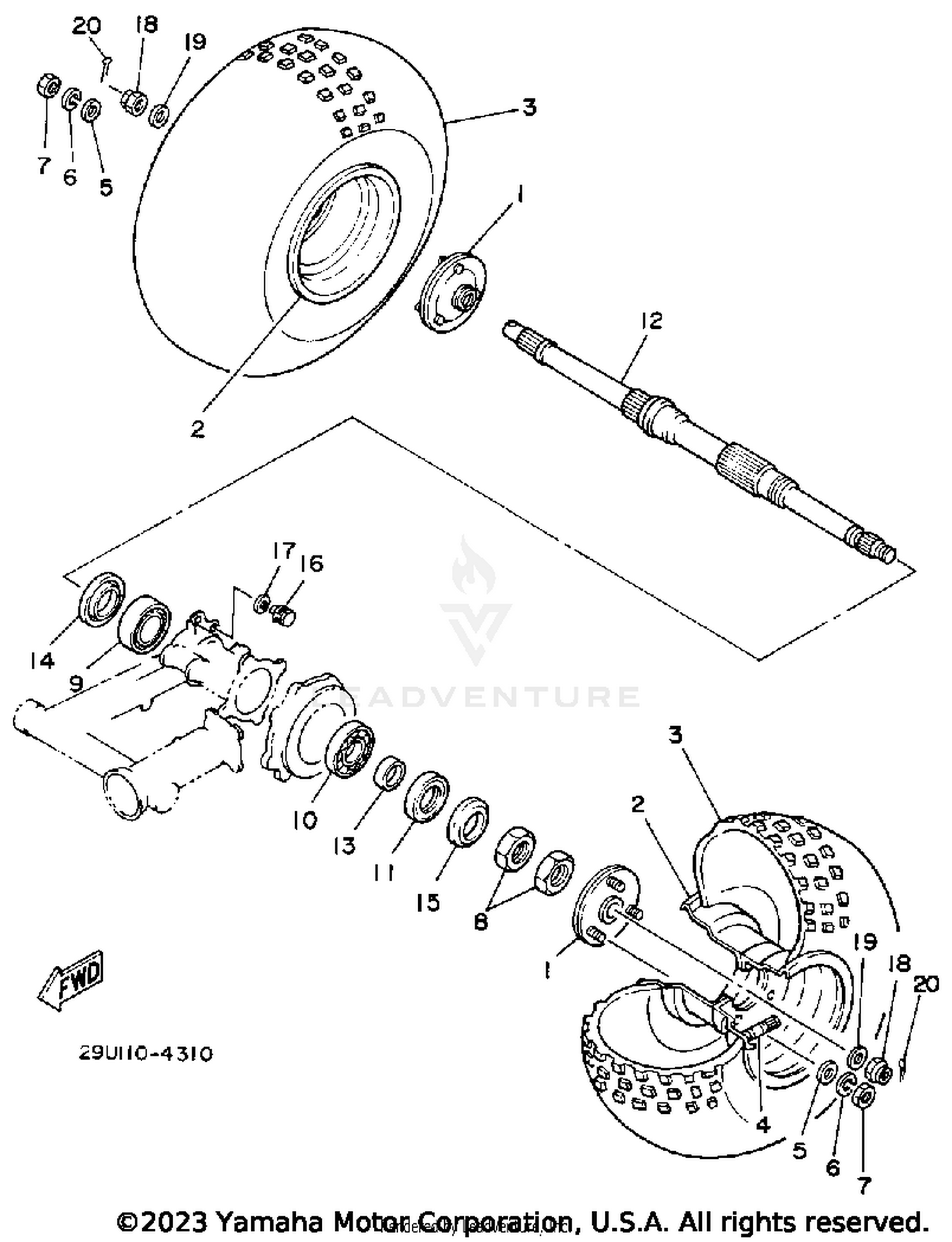 REAR WHEEL