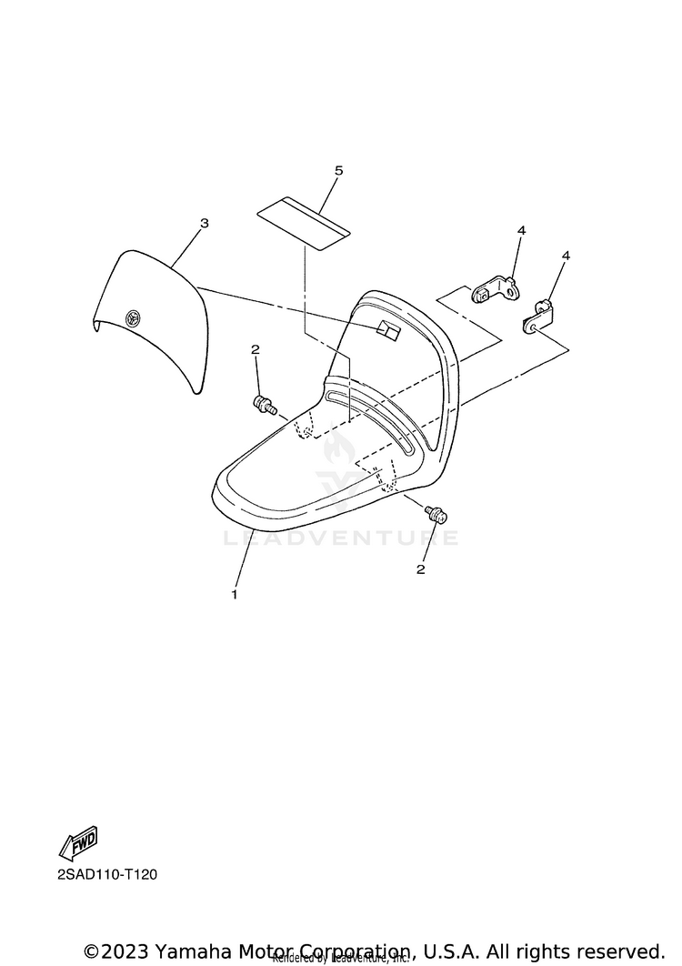 Front Fender Schematic