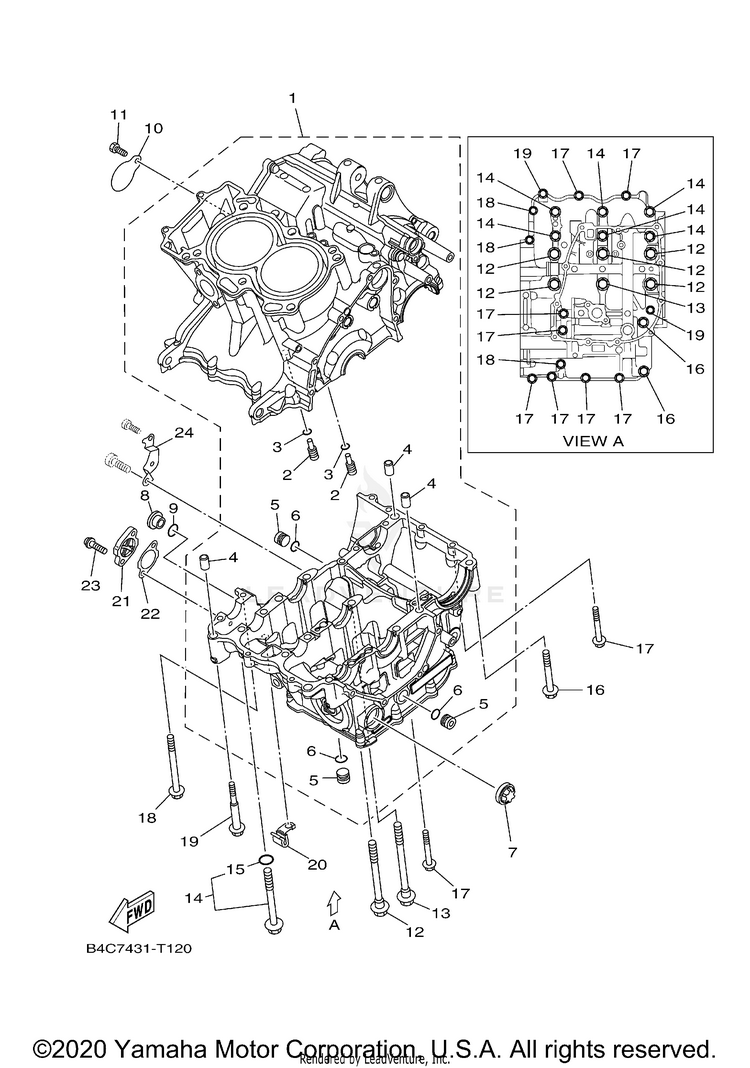 Crankcase Schematic