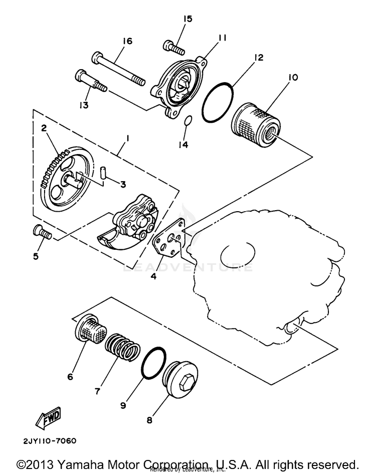 Oil Pump Schematic