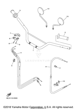 Steering Handle Cable Schematic