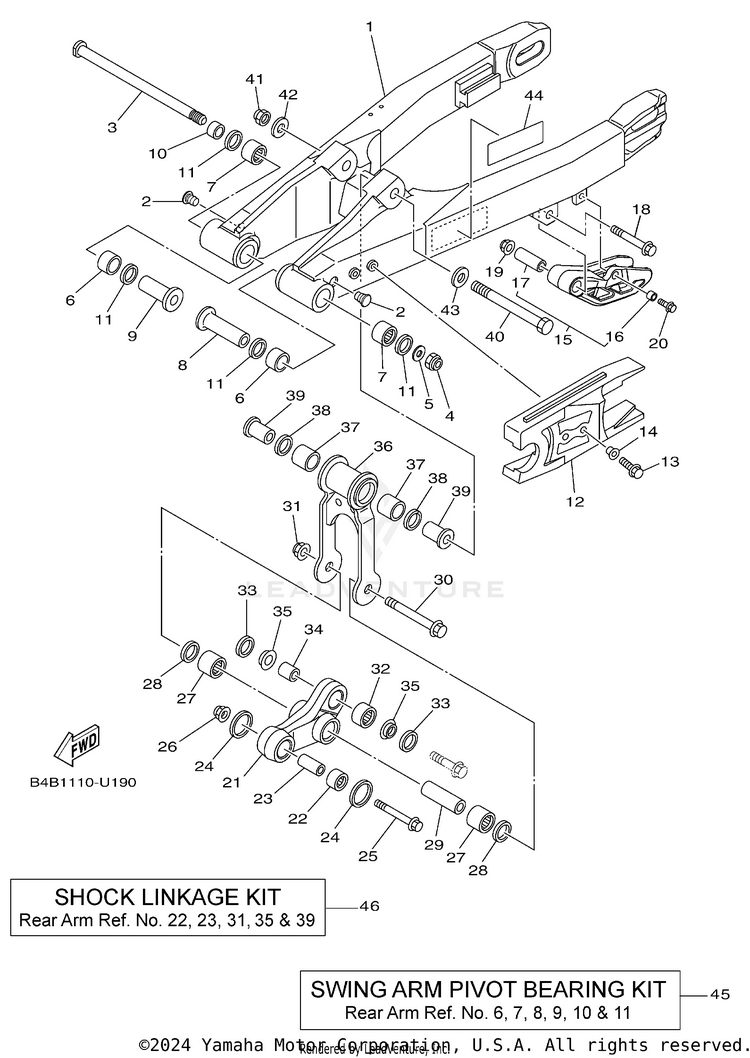 Rear Arm Schematic
