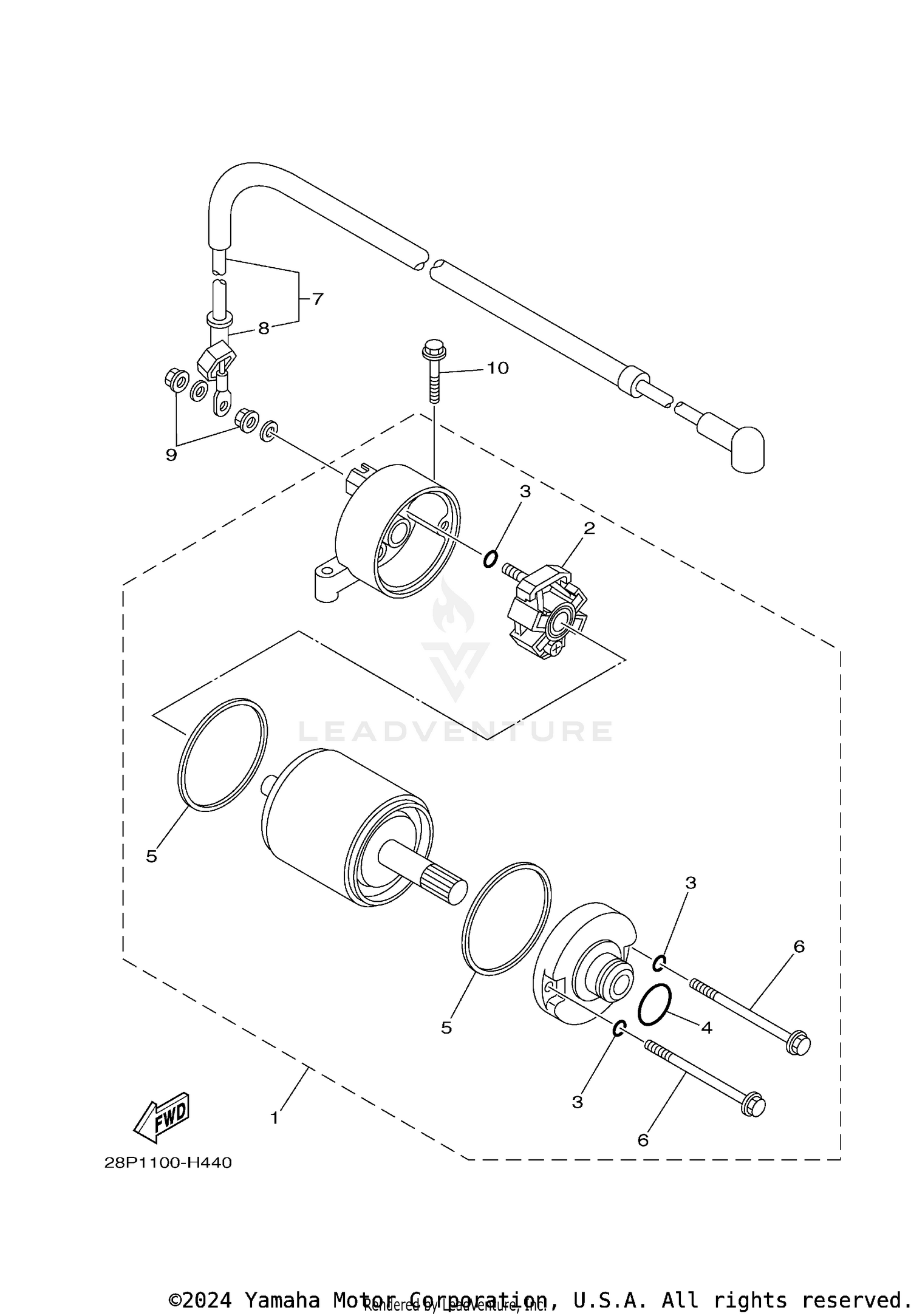 STARTING MOTOR
