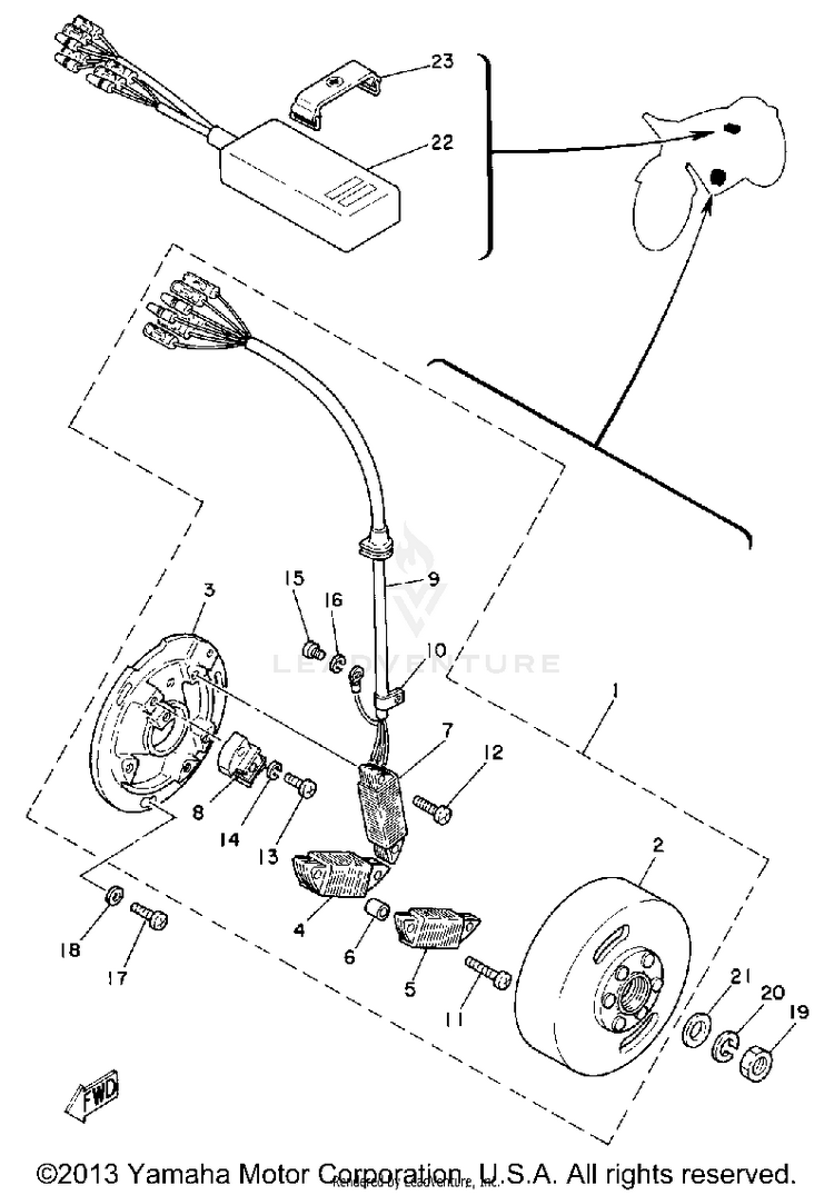 C - D - I - Magneto Schematic