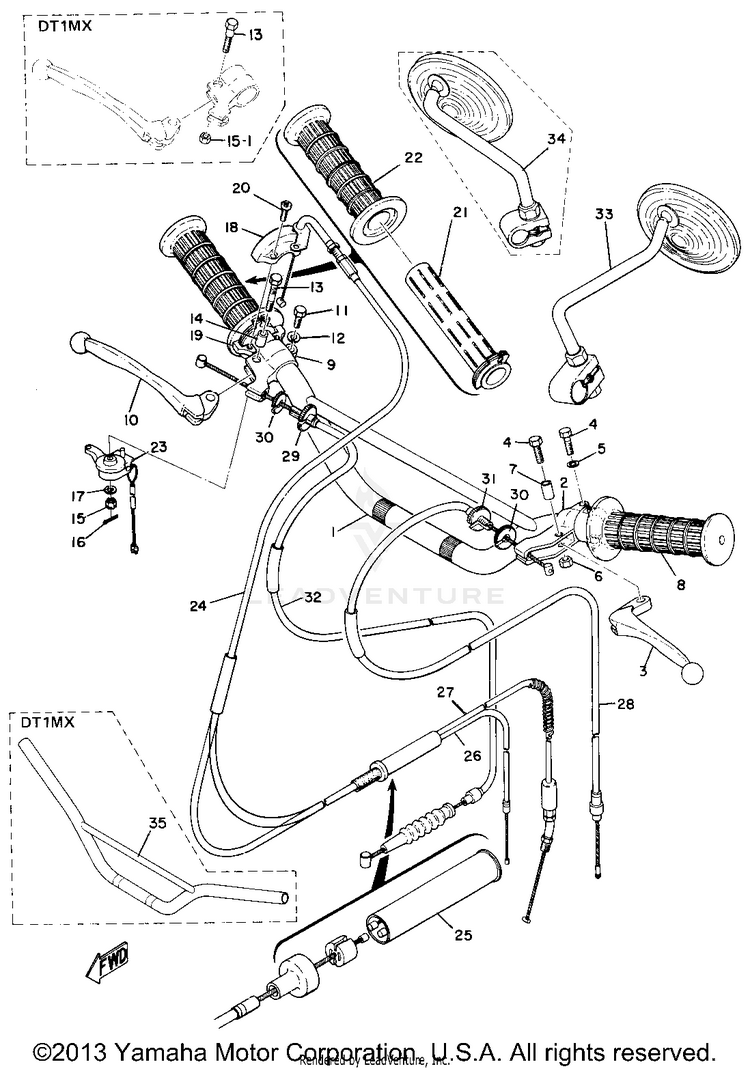Handle & Wire Schematic