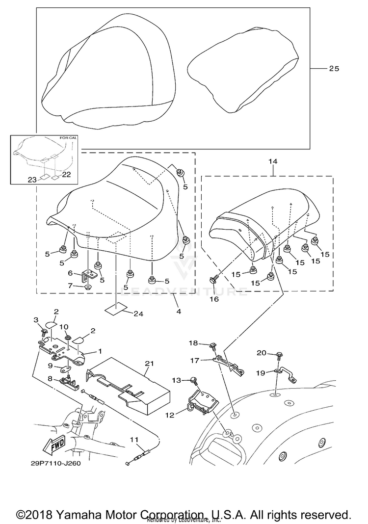 Seat Schematic
