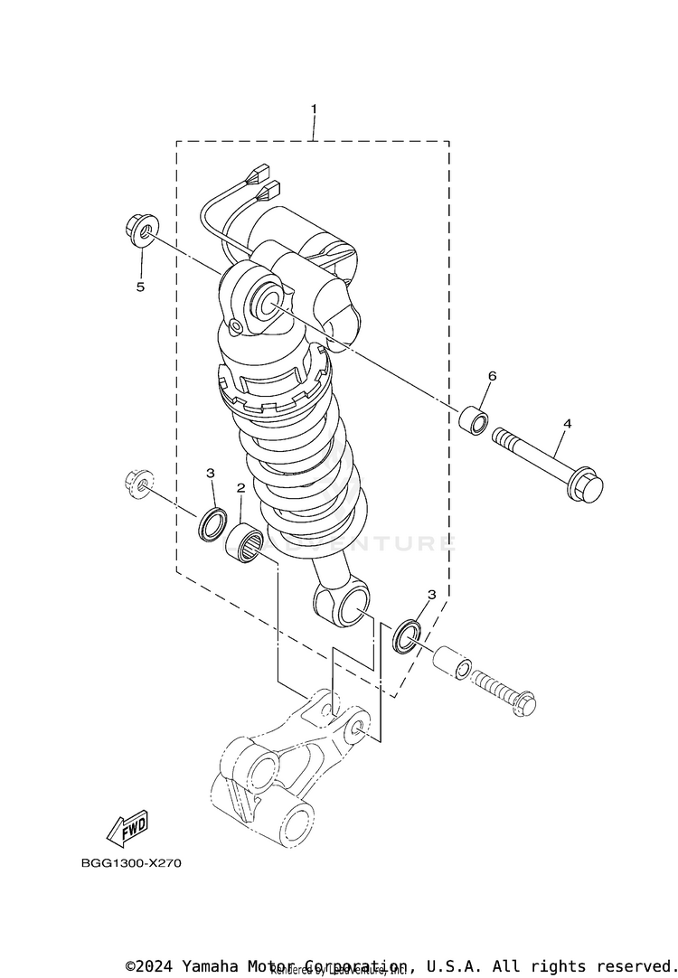 Rear Suspension Schematic