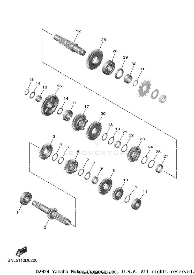 Transmission Schematic