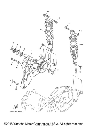 Rear Arm Suspension Schematic