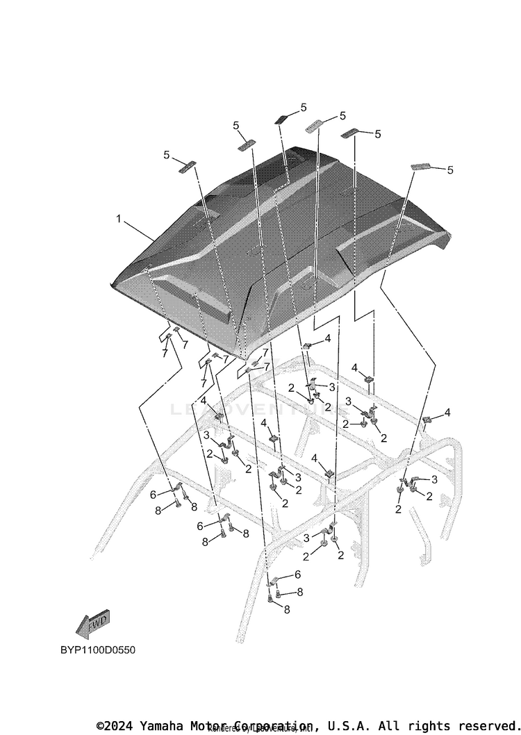 Sun Roof Schematic