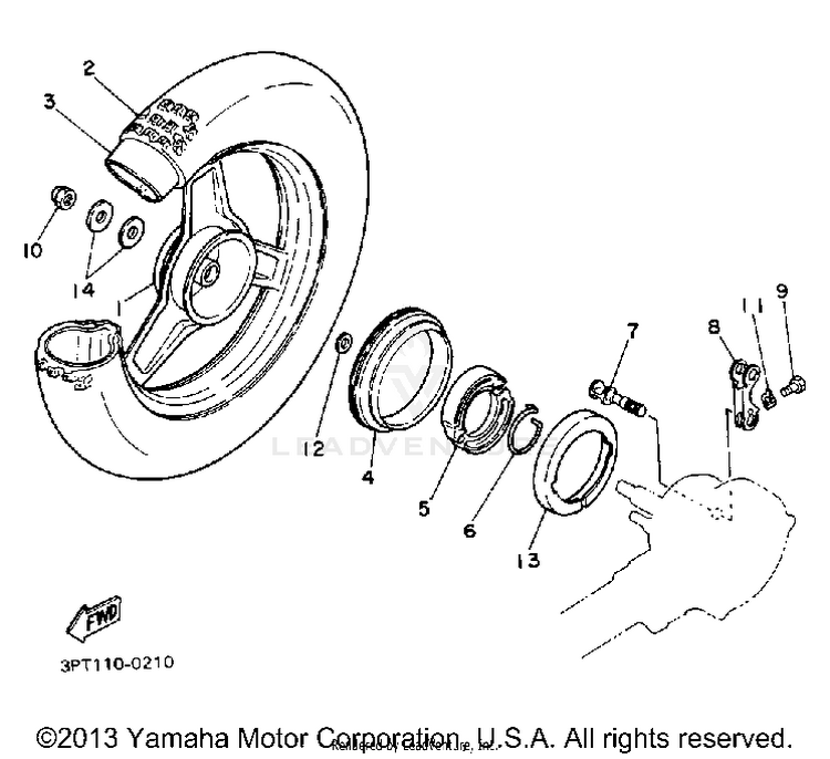 Rear Wheel Schematic