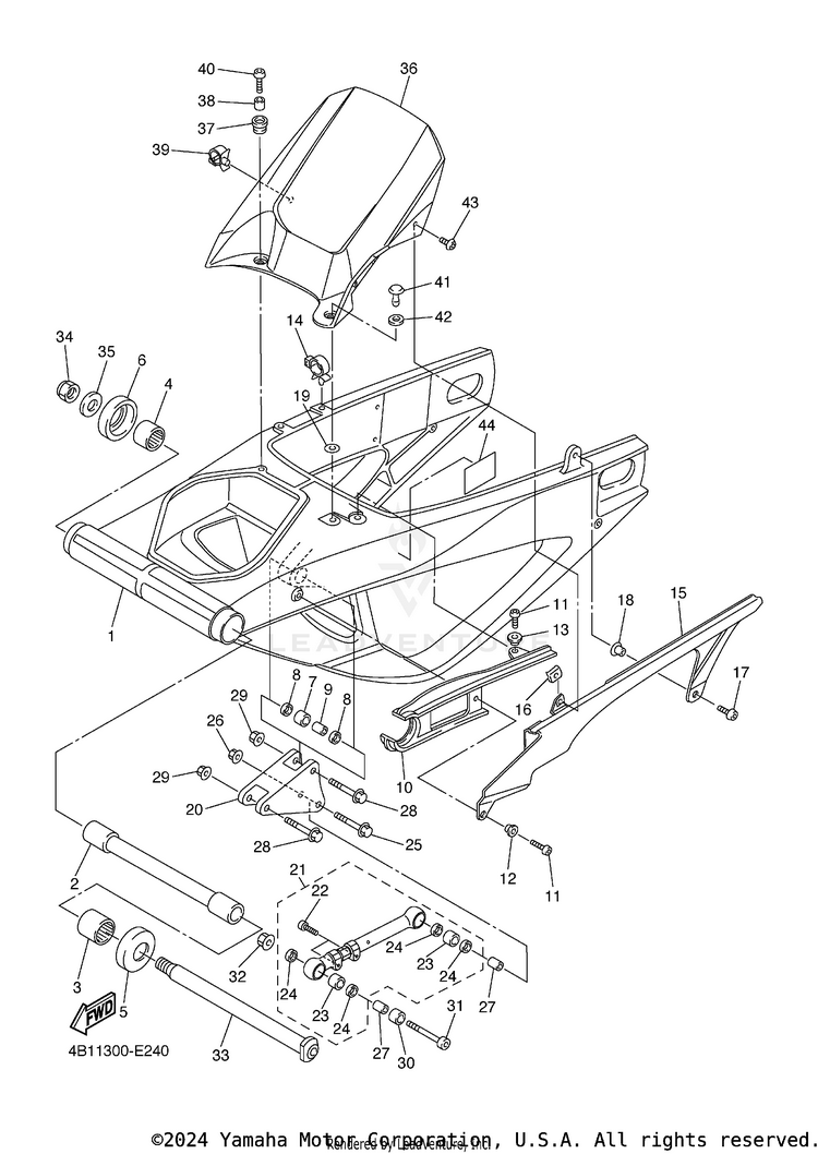 Rear Arm Schematic
