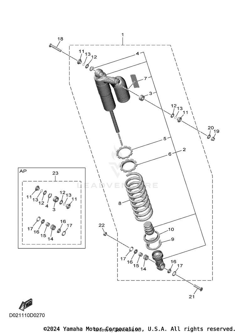 Rear Suspension Schematic