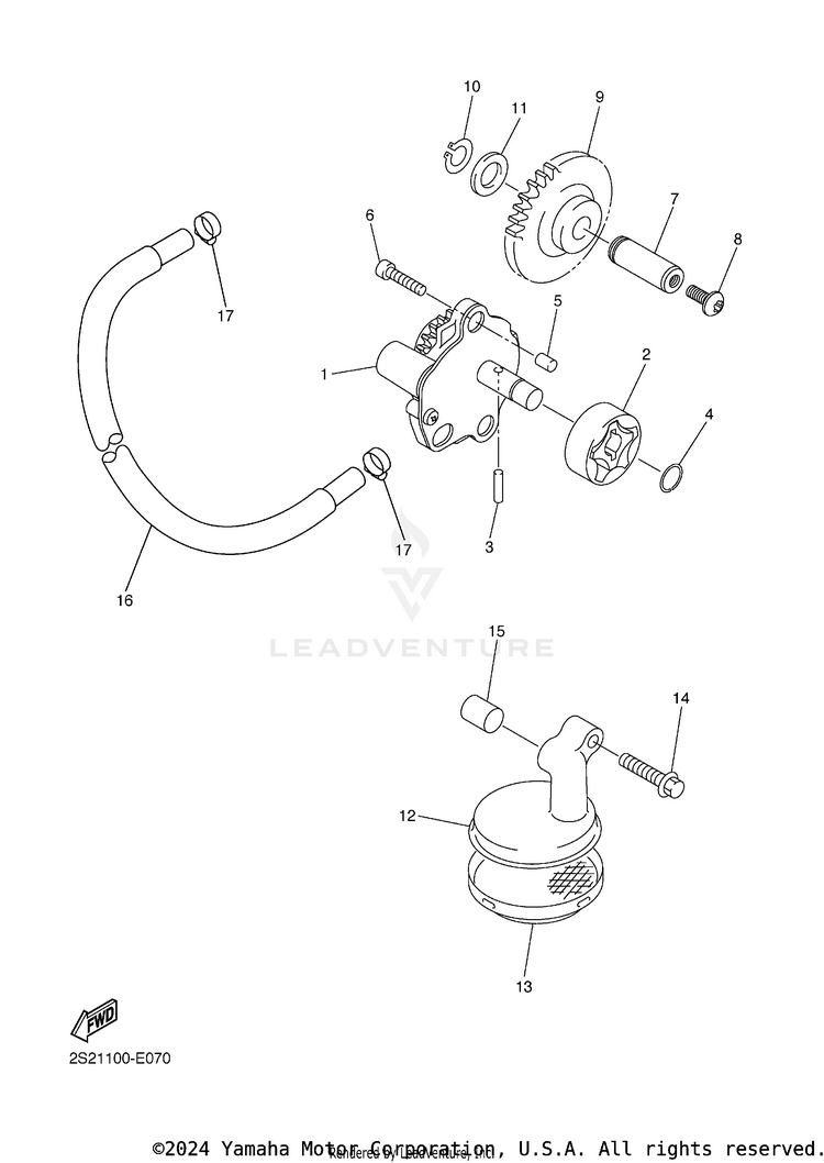 Oil Pump Schematic