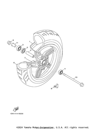 Front Wheel Schematic