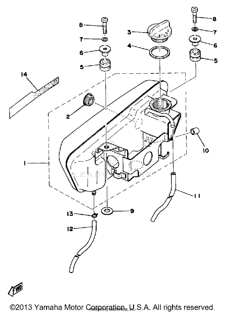 Oil Tank Schematic
